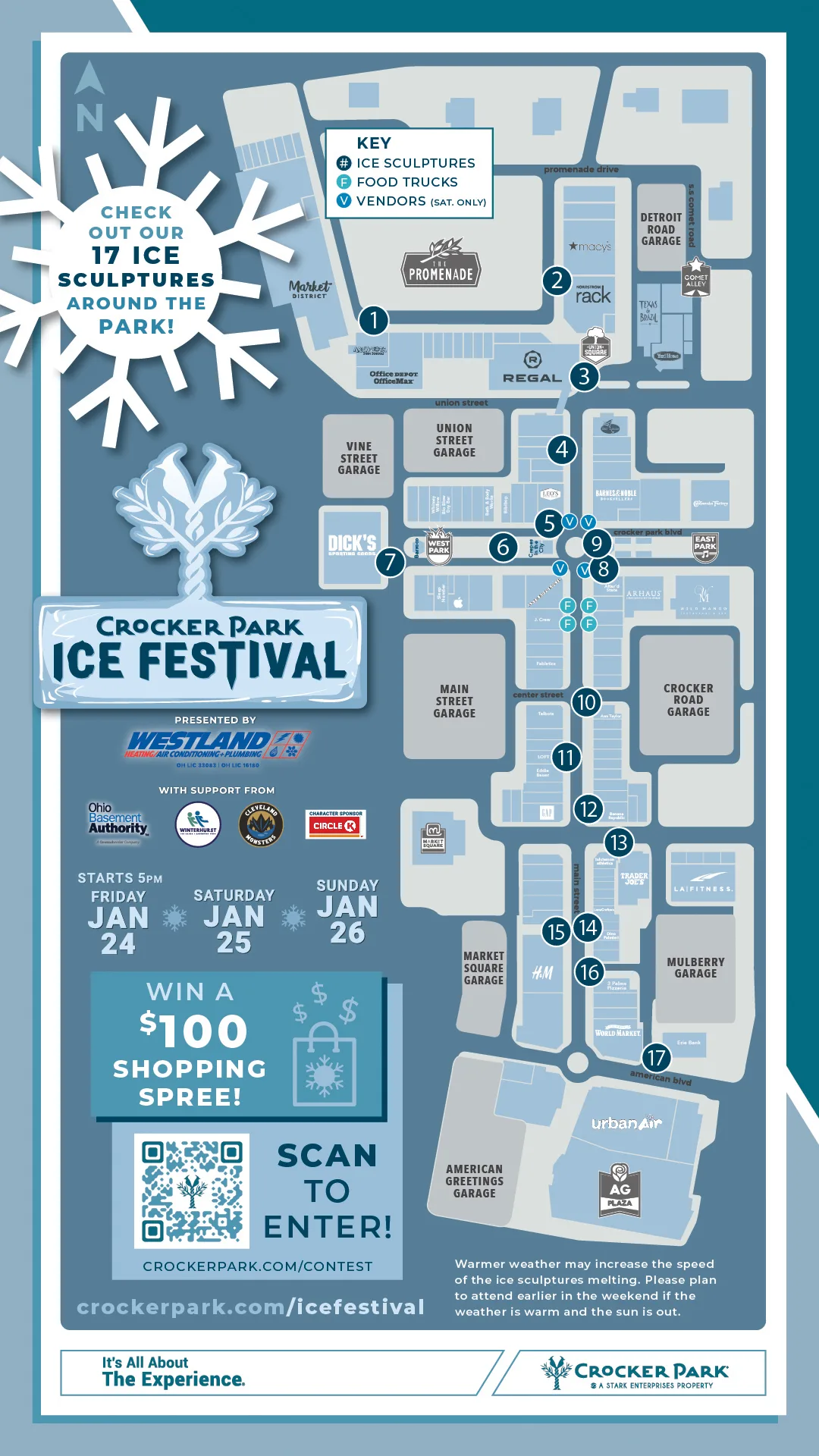 Ice Festival Map Ice Festival Map